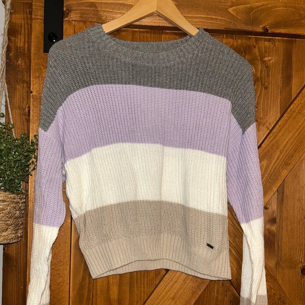 Hollister striped sweater